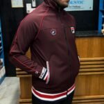 Men's Premium Bonded Jacket | JKT02-Wine - Image 3